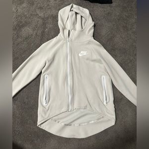 Ivory Nike Tech Hoodie